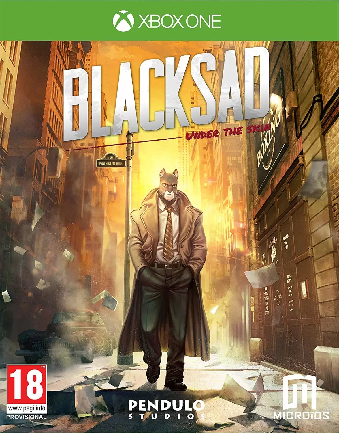 Jeux XBOX One - Blacksad Under The Skin Edition Limitée