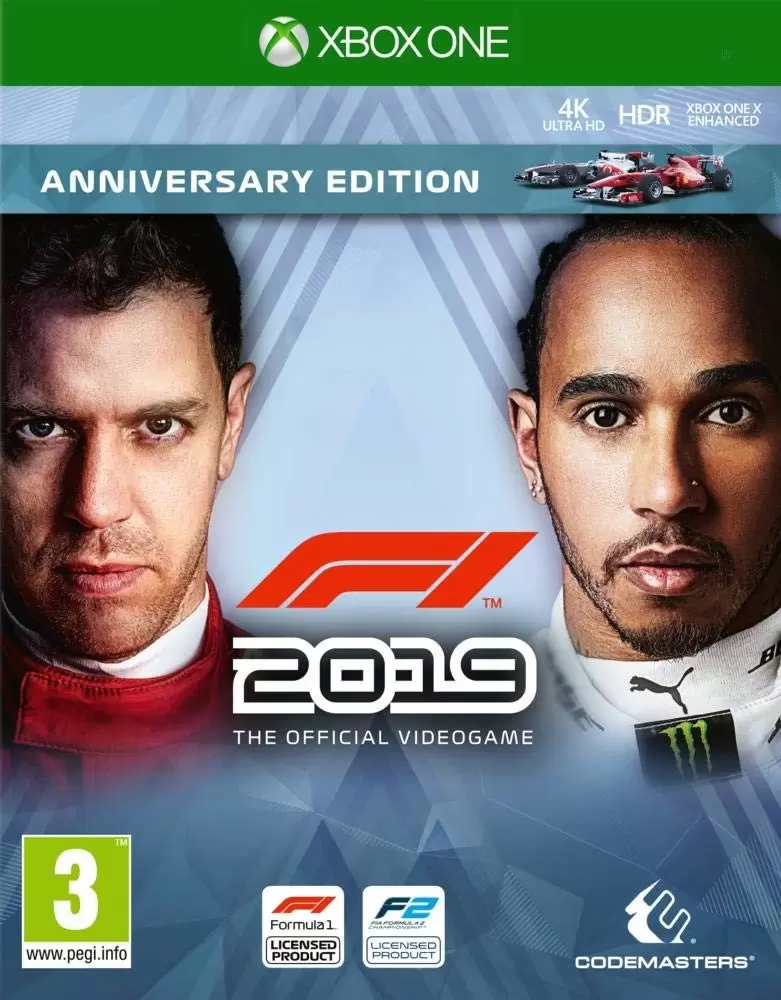 XBOX One Games - F1 2019 - Anniversary Edition