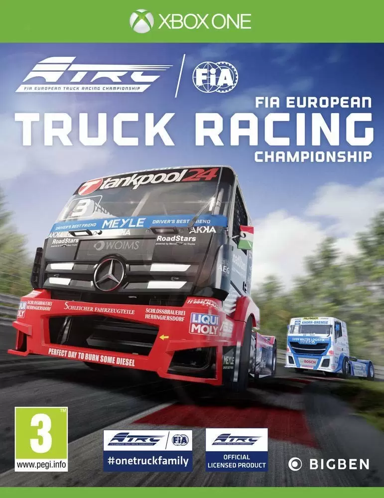 Jeux XBOX One - FIA European Truck Racing Championship