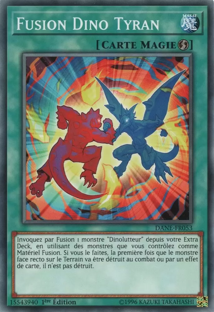 Néotempête des Ténèbres DANE - Fusion Dino Tyran