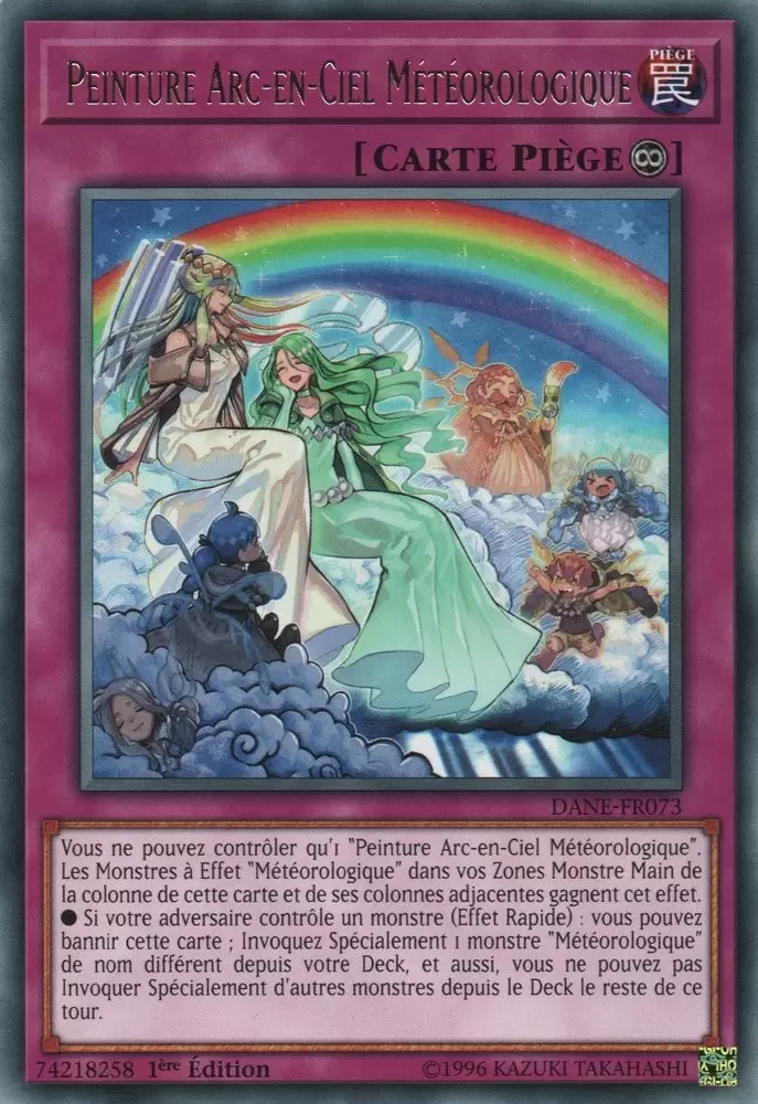 Néotempête des Ténèbres DANE - Peinture Arc-en-Ciel Météorologique