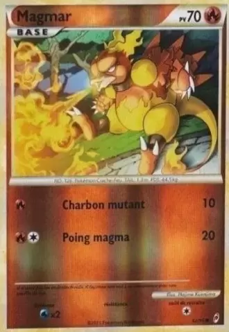 Pokémon L\'appel des Légendes - Magmar Reverse