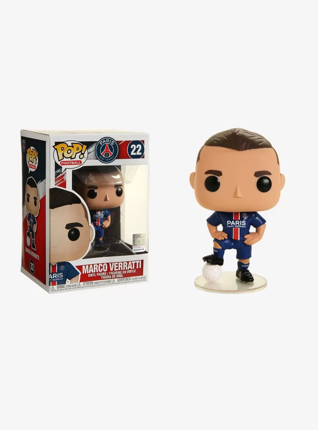 Funko POP Paris Saint Germain F.C. Sergio Ramos Football Golden