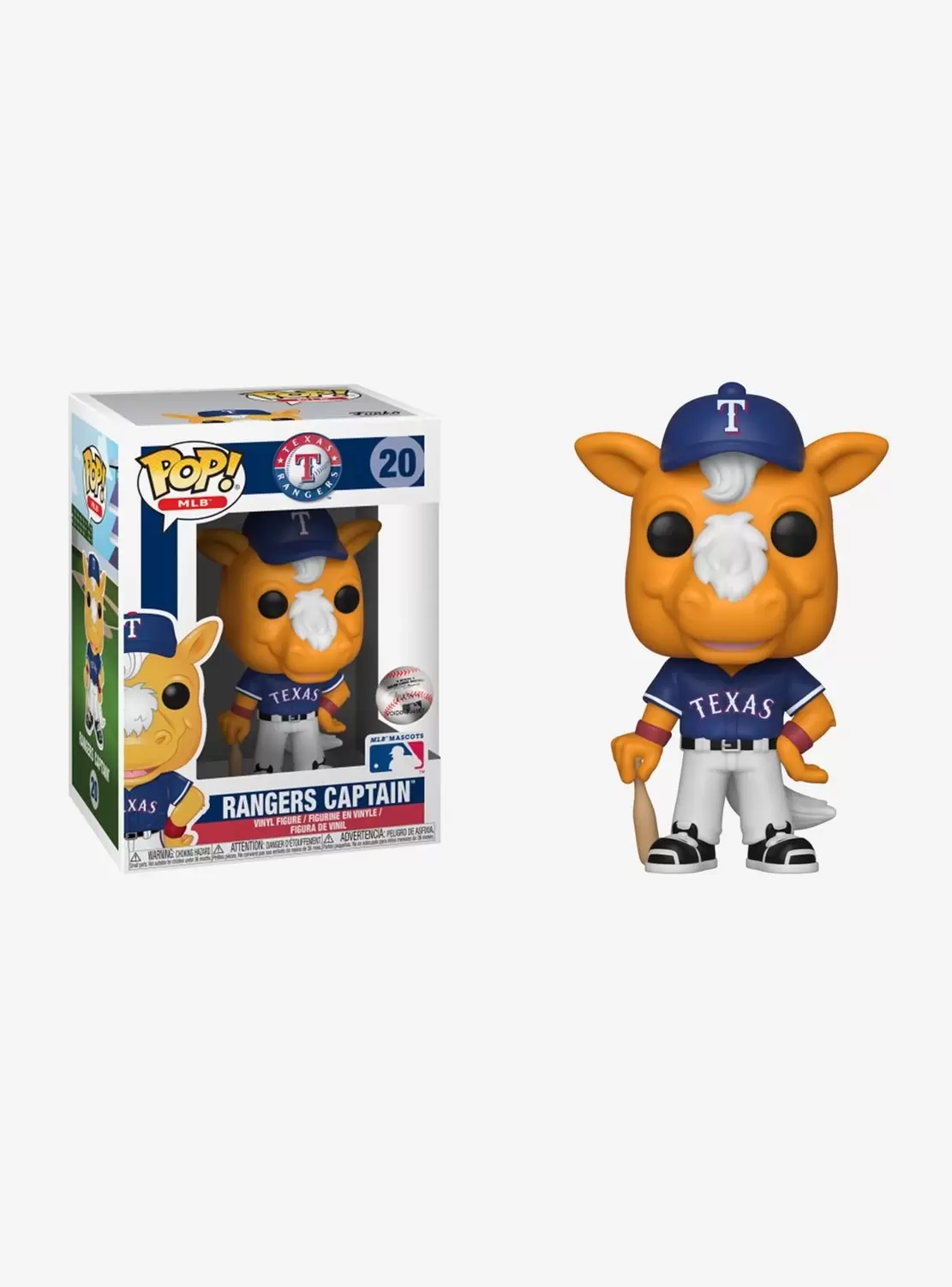 Pop! Mascots - MLB - Ranger\'s Captain