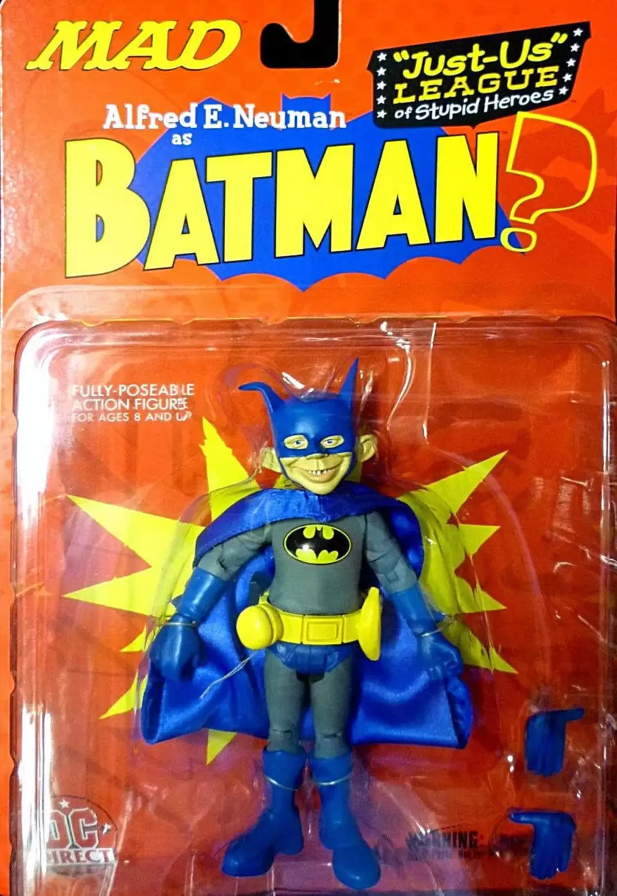 Alfred E. Neuman as Batman - DC Direct action figure