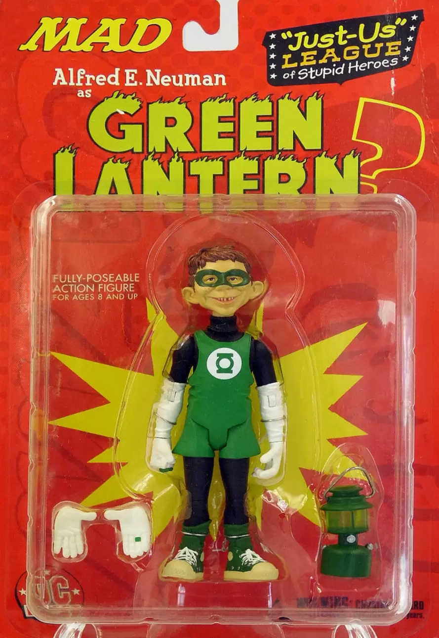 DC Direct - Alfred E. Neuman as Green Lantern