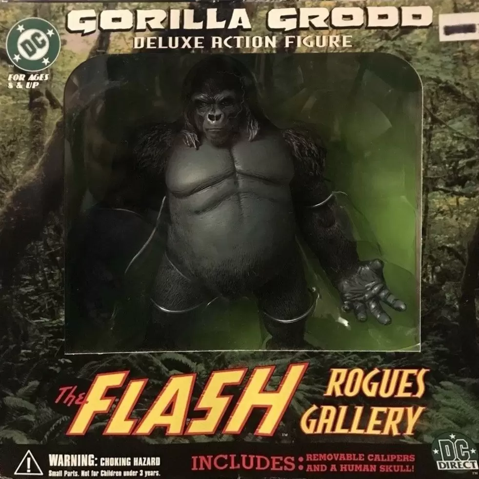 DC COMICS SUPER Figura Collezione Speciale emissione Gorilla GRODD Eaglemoss Magazine 