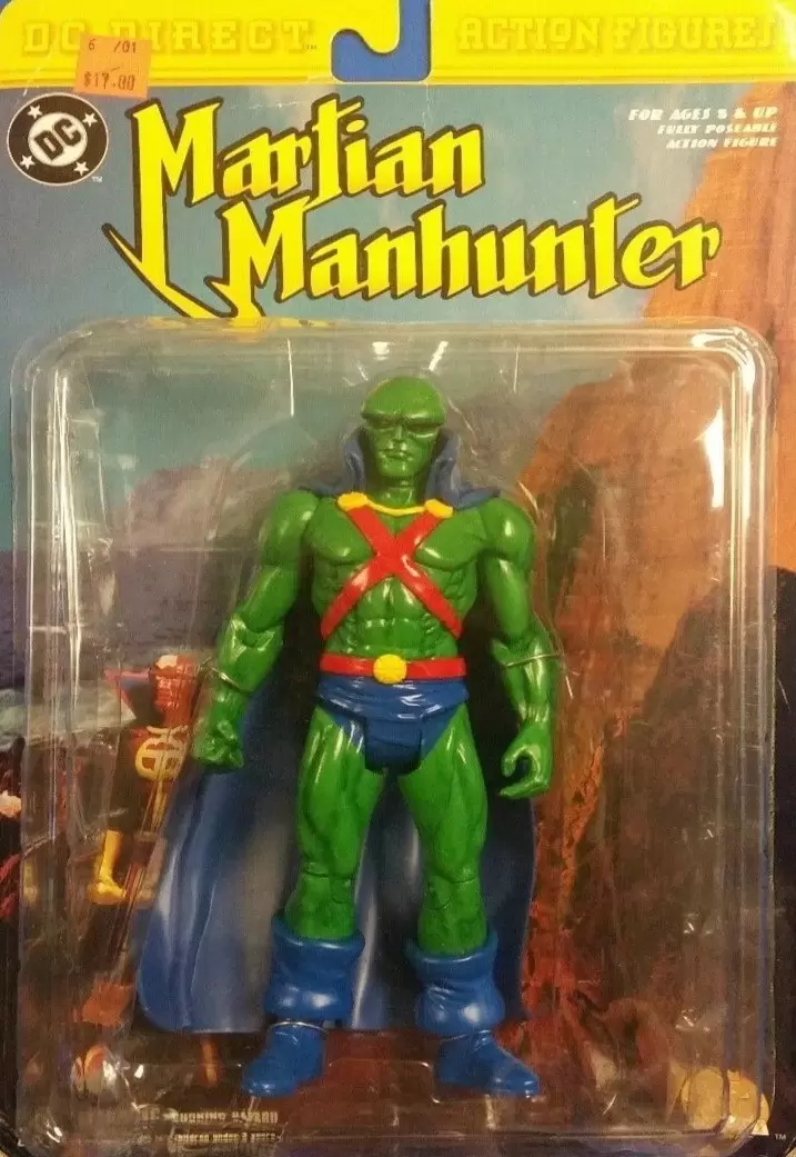 DC COMICS HEROCLIX FIGURINE 10th anniversary Martian Manhunter #019 