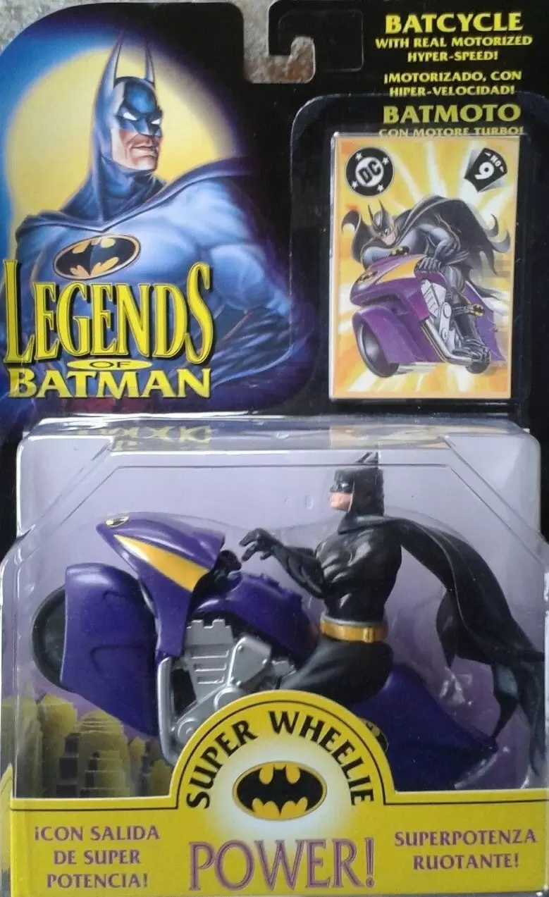 Batcycle - Legends of the Batman action figure