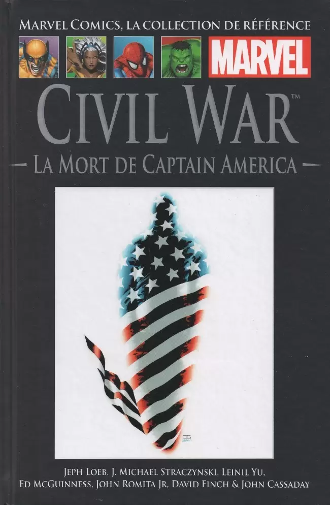 Marvel Comics - La collection (Hachette) - Civil War - La Mort de Captain America