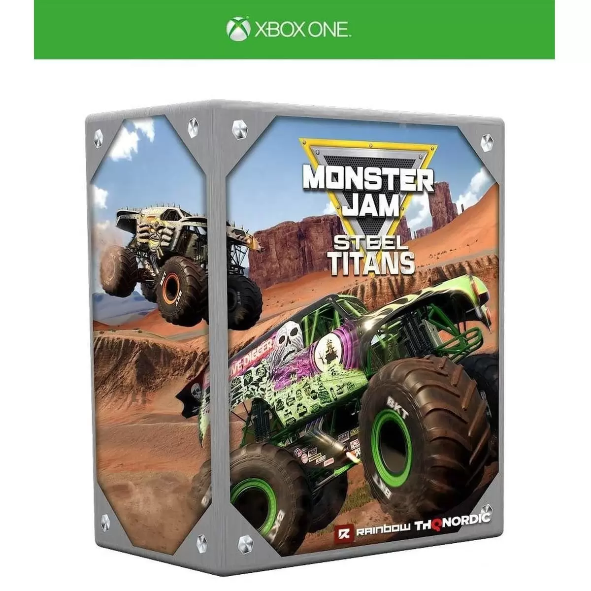 Jeux XBOX One - Monster Jam Steel Titans Edition Collector