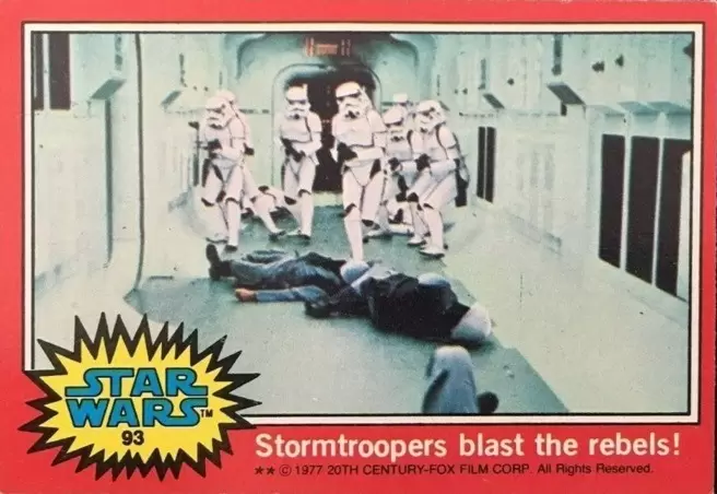 Star Wars Trading Cards - Series 2 Red - Card N° 093