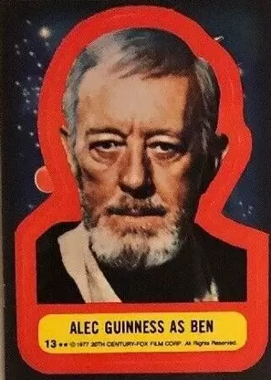 Star Wars Trading Cards - Series 2 Red - Sticker N°13