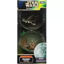 Star Wars The Power of the Force Complete Galaxy Dagobah with Yoda