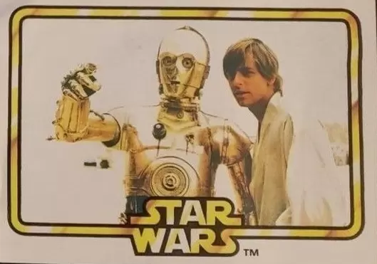 Star Wars - Big G Cereals Mill Cards - C-3PO