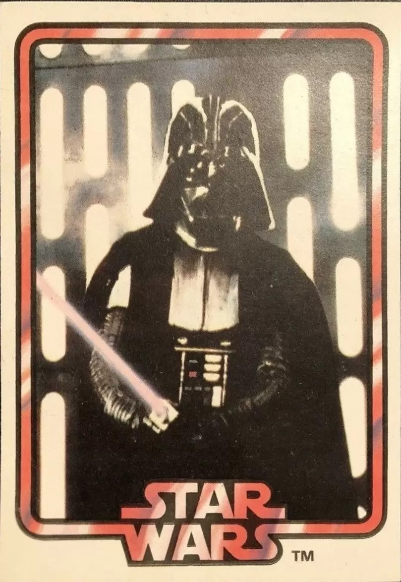 Star Wars - Big G Cereals Mill Cards - Lord Darth Vader