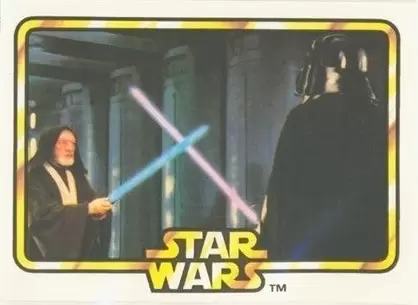 Star Wars - Big G Cereals Mill Cards - Obi-Wan Kenobi and Darth Vader