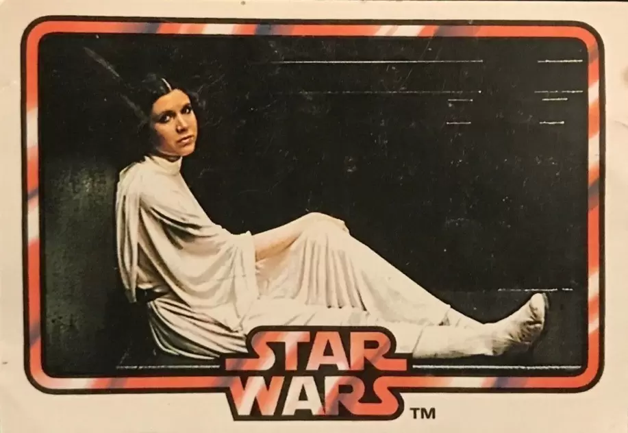 Star Wars - Big G Cereals Mill Cards - Princess Leia Organa
