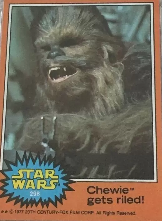 Star Wars Trading Cards - Series 5 Orange - Card N° 298