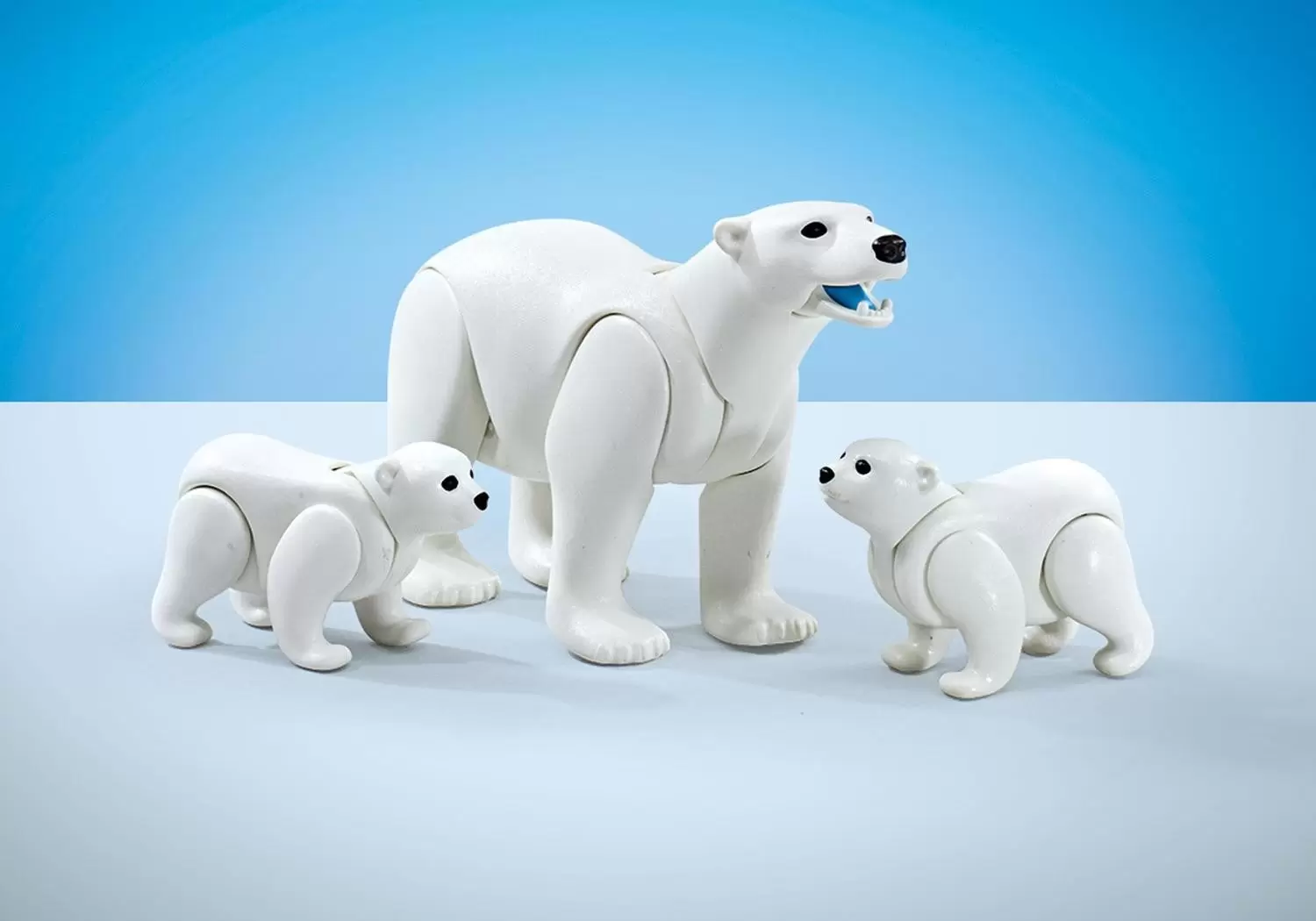 Playmobil Animaux - Famille d\'ours blanc