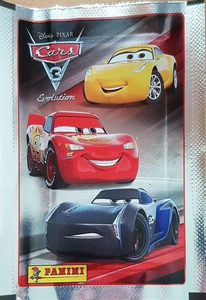 Cars 3 - Pochette de stickers