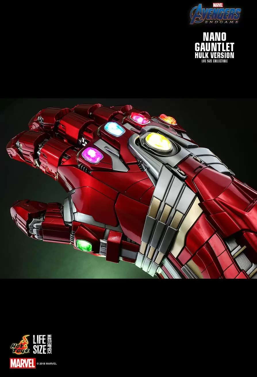 Life-Size Masterpiece Series - Avengers: Endgame - Nano Gauntlet (Hulk Version)