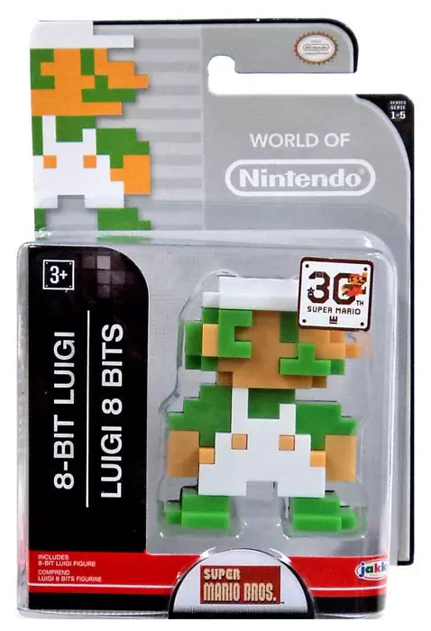 World of Nintendo - 8-Bit Luigi 30th Anniversary