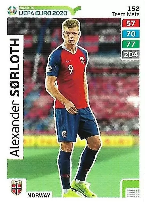 Adrenalyn XL - Euro 2020 - Alexander Sörloth - Norway