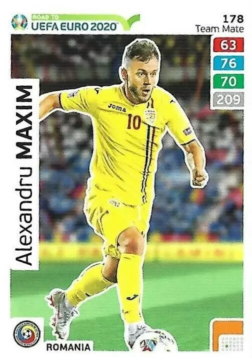 Adrenalyn XL - Euro 2020 - Alexandru Maxim - Romania