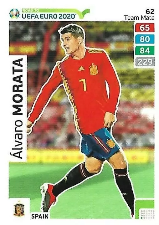 Adrenalyn XL - Euro 2020 - Alvaro Morata - Spain