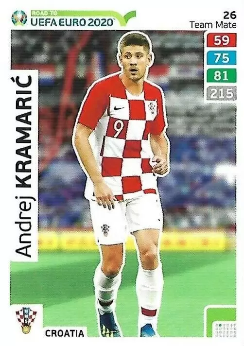 Adrenalyn XL - Euro 2020 - Andrej Kramarić - Croatia