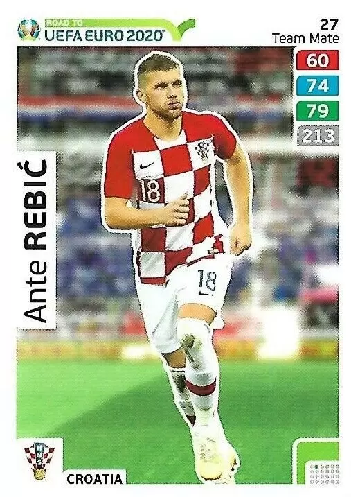 Adrenalyn XL - Euro 2020 - Ante Rebić - Croatia