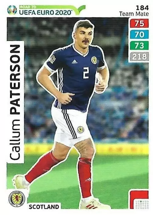 Adrenalyn XL - Euro 2020 - Callum Paterson - Scotland
