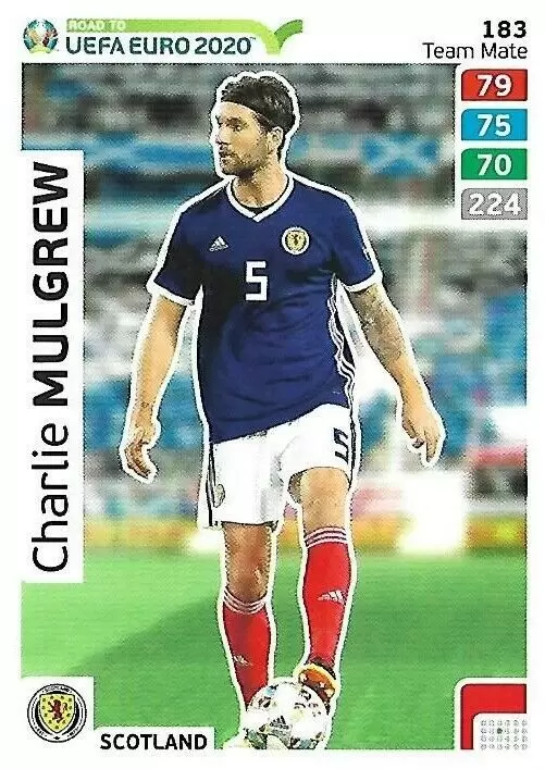 Adrenalyn XL - Euro 2020 - Charlie Mulgrew - Scotland