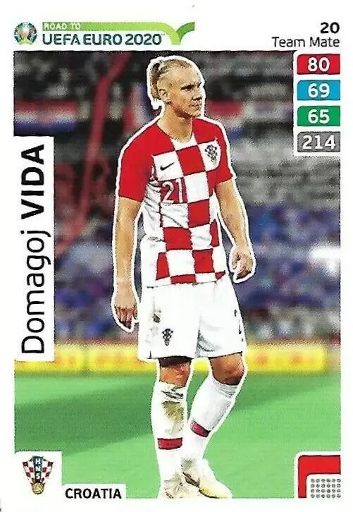 Adrenalyn XL - Euro 2020 - Domagoj Vida - Croatia