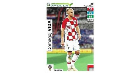 XL Panini Adrenalyn Euro 2020 Domagoj Vida Kroatien Karte Limited Edition