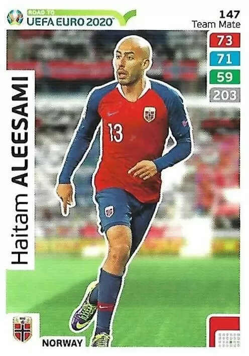 Adrenalyn XL - Euro 2020 - Haitam Alessami - Norway