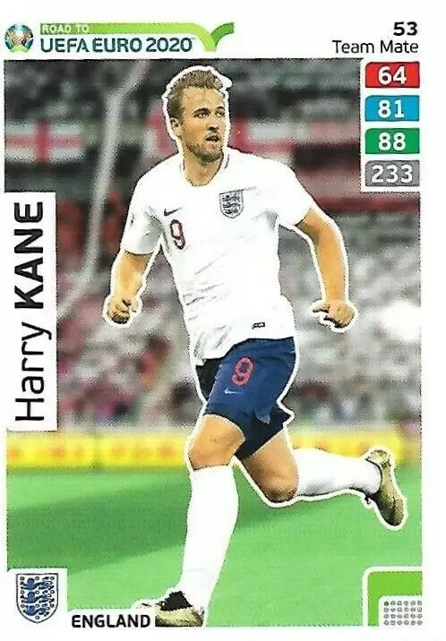 Adrenalyn XL - Euro 2020 - Harry Kane - England