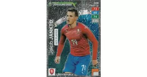 Jakub Jankto Czech Republic Adrenalyn Xl Euro 2020 Card 318