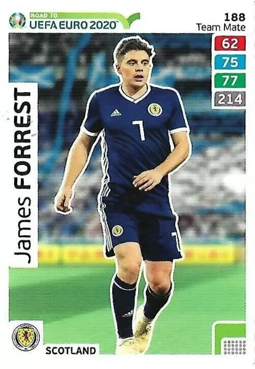 Adrenalyn XL - Euro 2020 - James Forrest - Scotland
