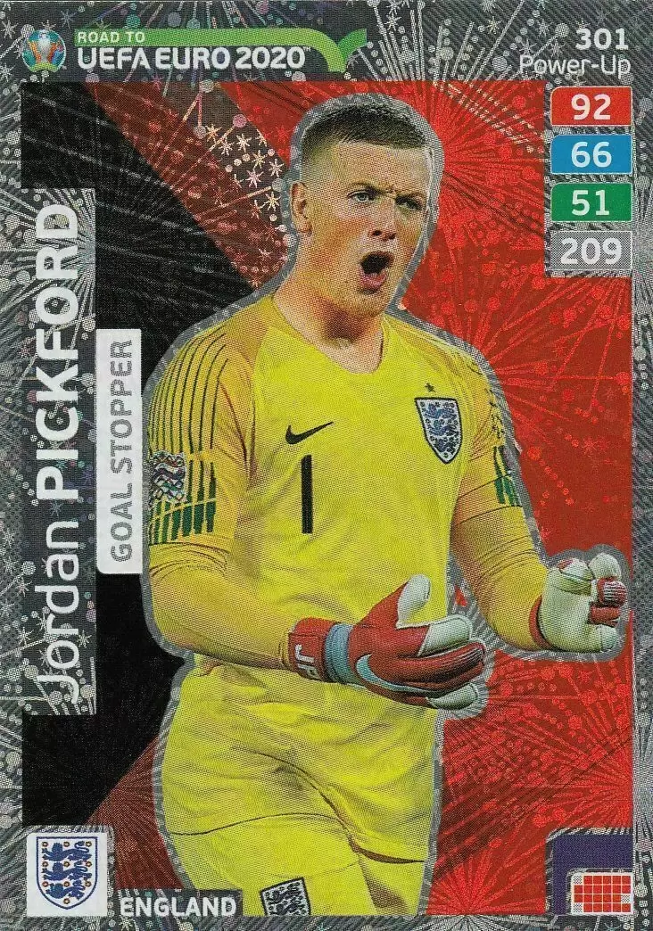 Adrenalyn XL - Euro 2020 - Jordan Pickford - England
