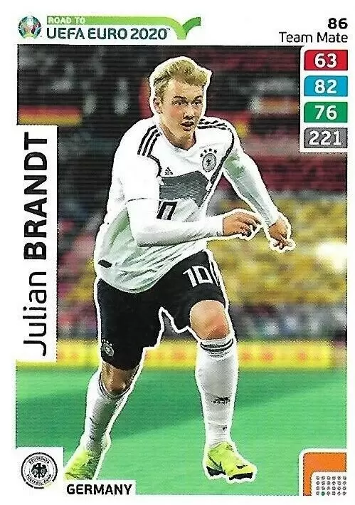 Adrenalyn XL - Euro 2020 - Julian Brandt - Germany