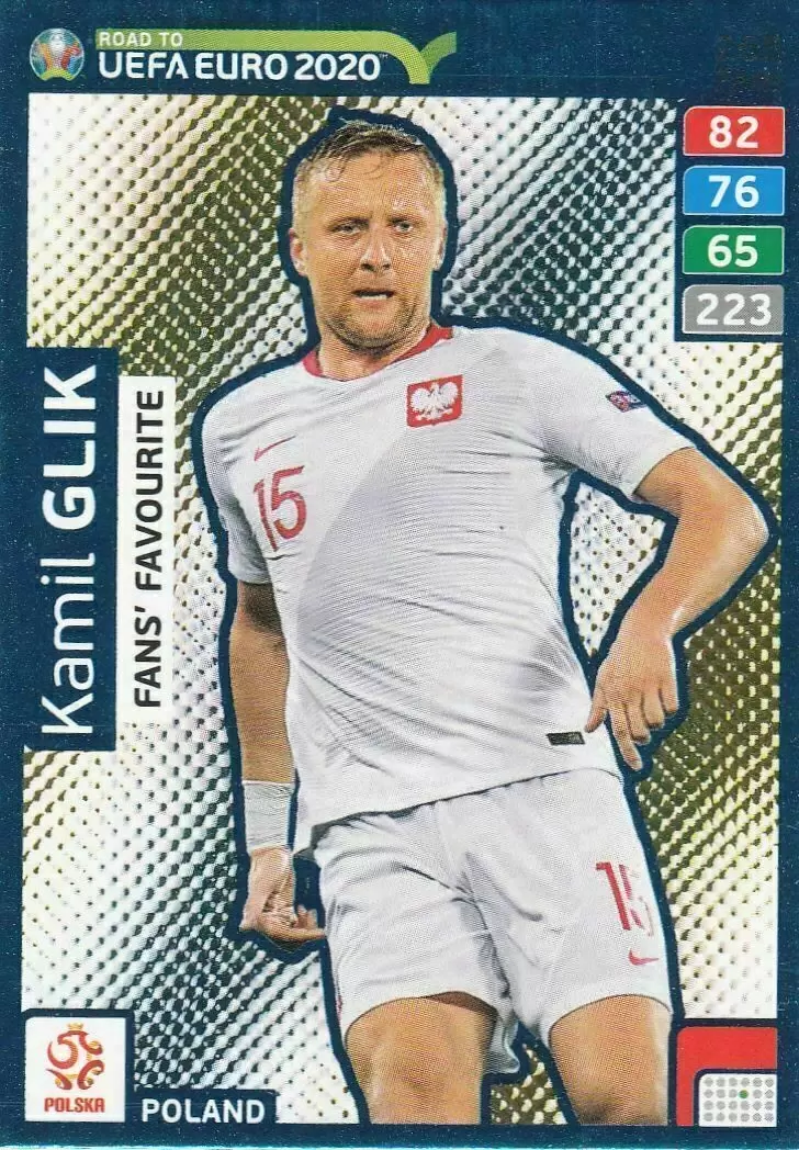 Adrenalyn XL - Euro 2020 - Kamil Glik - Poland