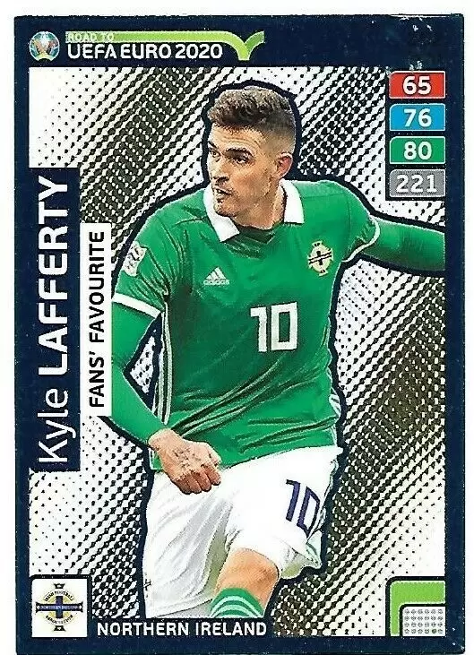 Adrenalyn XL - Euro 2020 - Kyle Lafferty - Northern Ireland