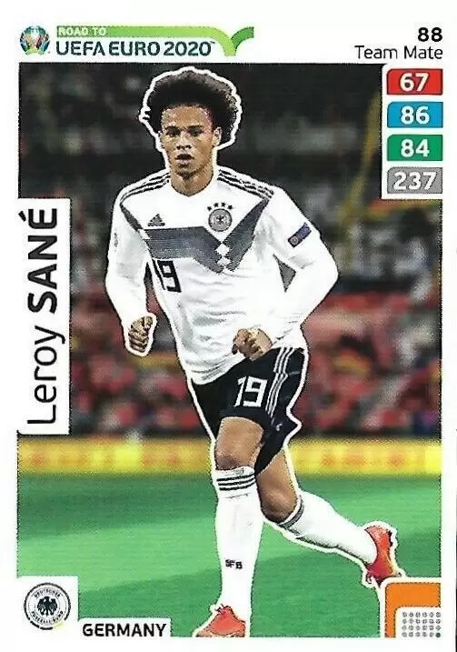 Adrenalyn XL - Euro 2020 - Leroy Sané - Germany