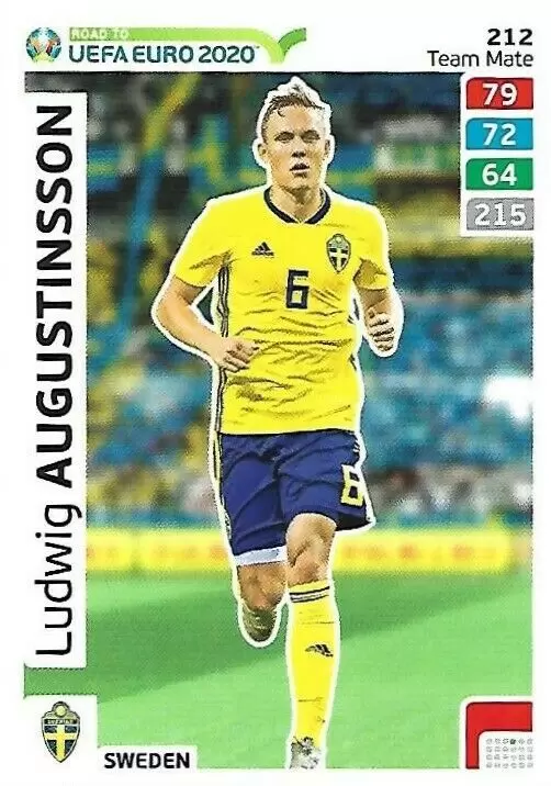 Adrenalyn XL - Euro 2020 - Ludwig Augustinsson - Sweden