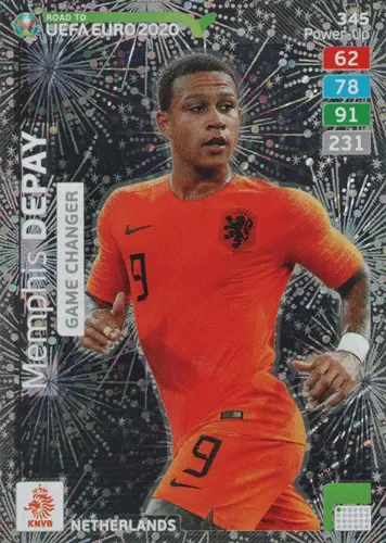 Adrenalyn XL - Euro 2020 - Memphis Depay - Netherlands