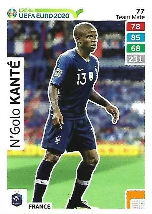 Adrenalyn XL - Euro 2020 - N\'Golo Kanté - France