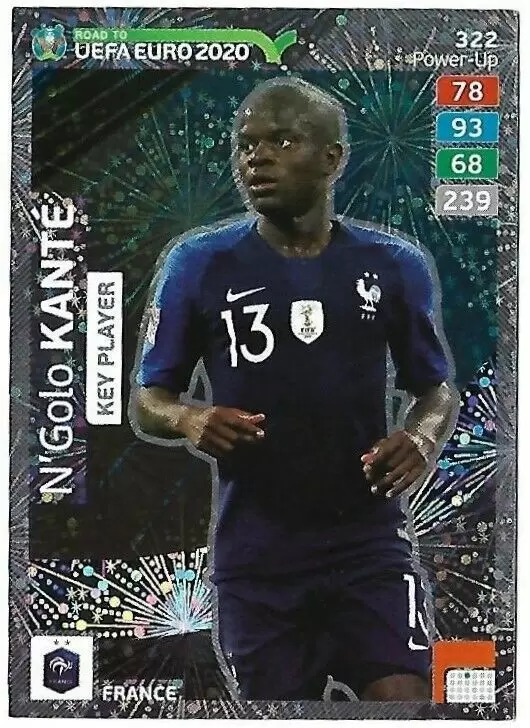 Adrenalyn XL - Euro 2020 - N\'Golo Kanté - France