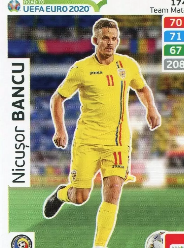 Adrenalyn XL - Euro 2020 - Nicușor Bancu - Romania